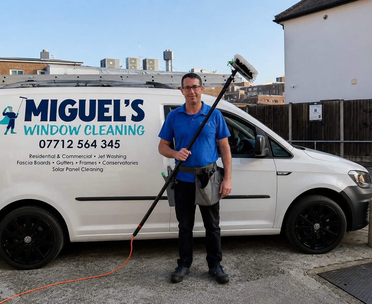 Miguel – founder of Miguel’s Window Cleaning